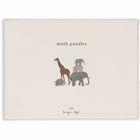 Konges Sljd Multi Cardboard Puzzle Math Fsc