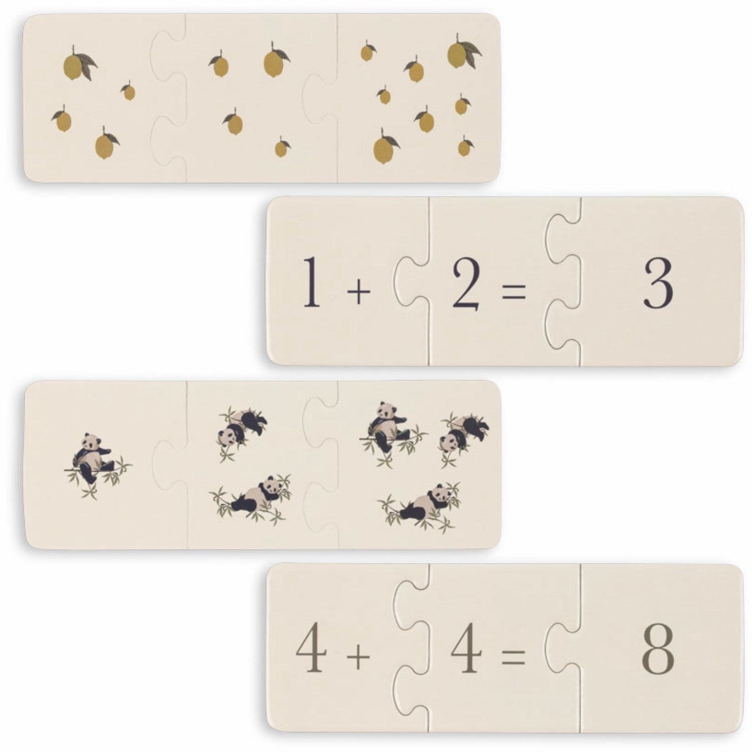 Konges Sljd Multi Cardboard Puzzle Math Fsc