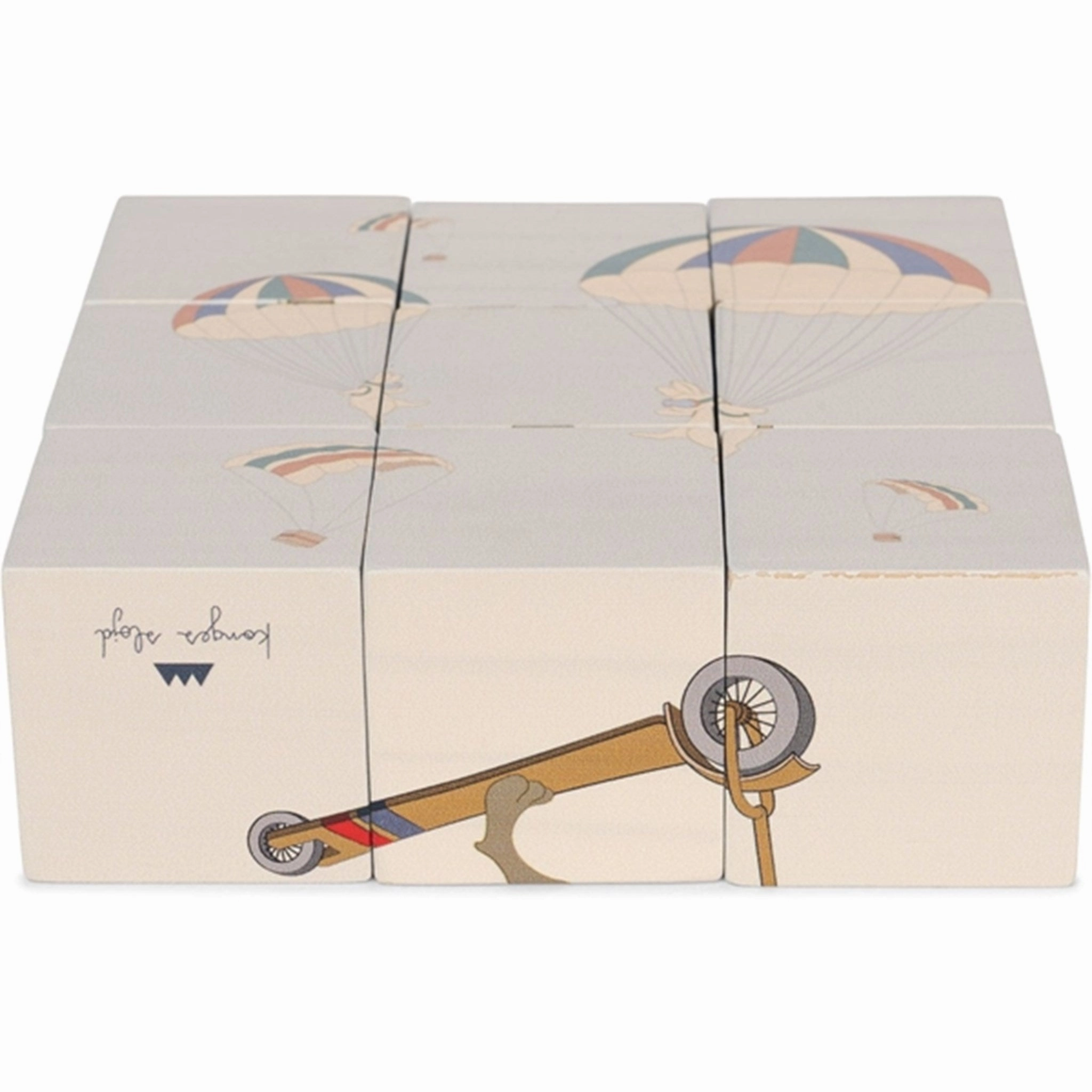 Konges Sljd Multi Color Block Puzzle