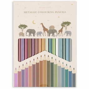 Konges Sljd Multi Metallic Coloring Pencils