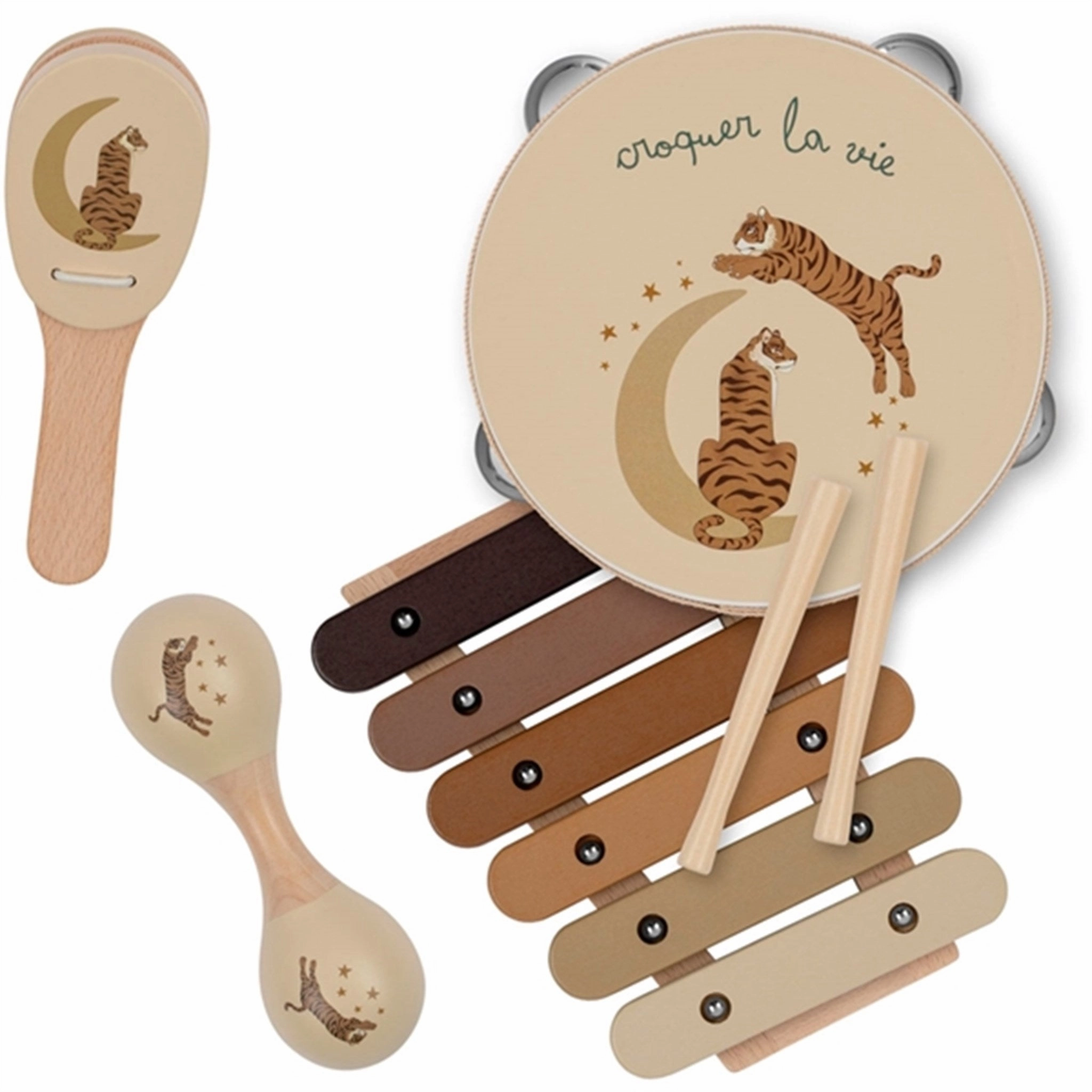 Konges Sljd Music Set Tiger