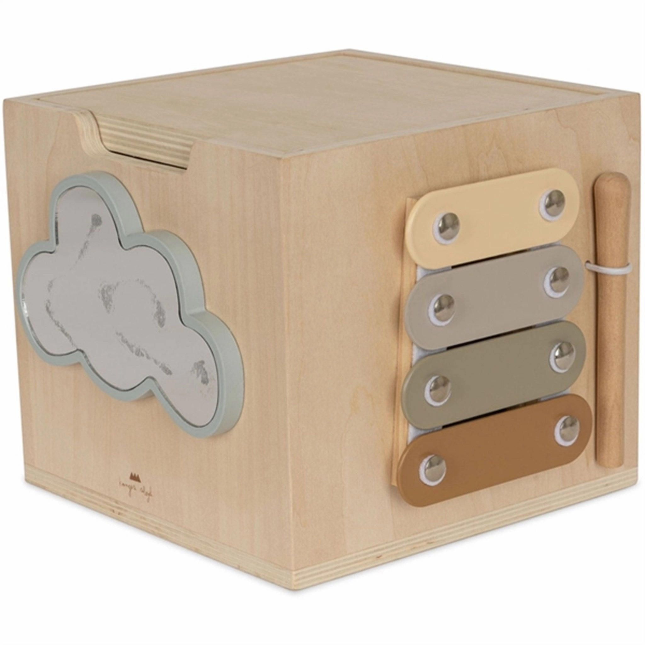 Konges Sljd Nature Wooden Activity Cube