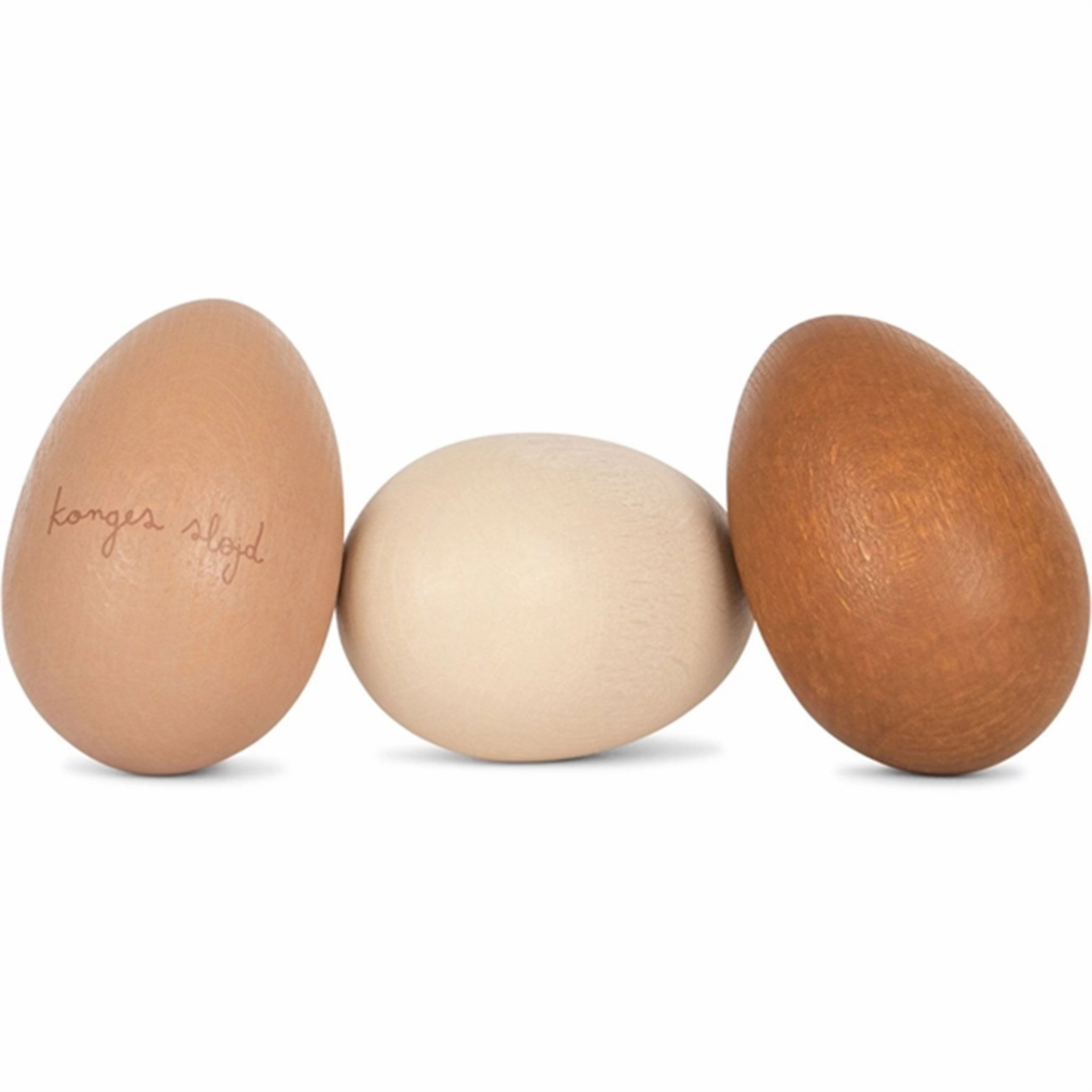 Konges Sljd Neutral Rattle Eggs