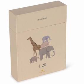 Konges Sljd Numbers Cardboard Learning Cards Fsc