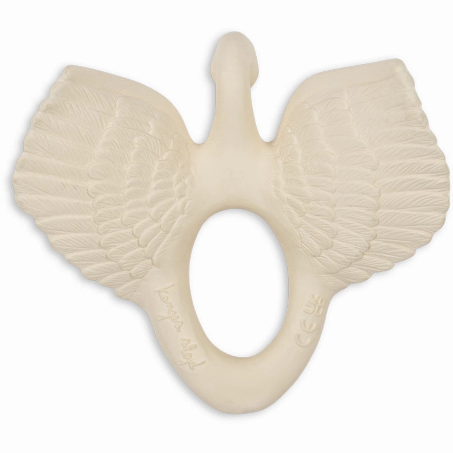 Konges Sljd Off White Teether Swan