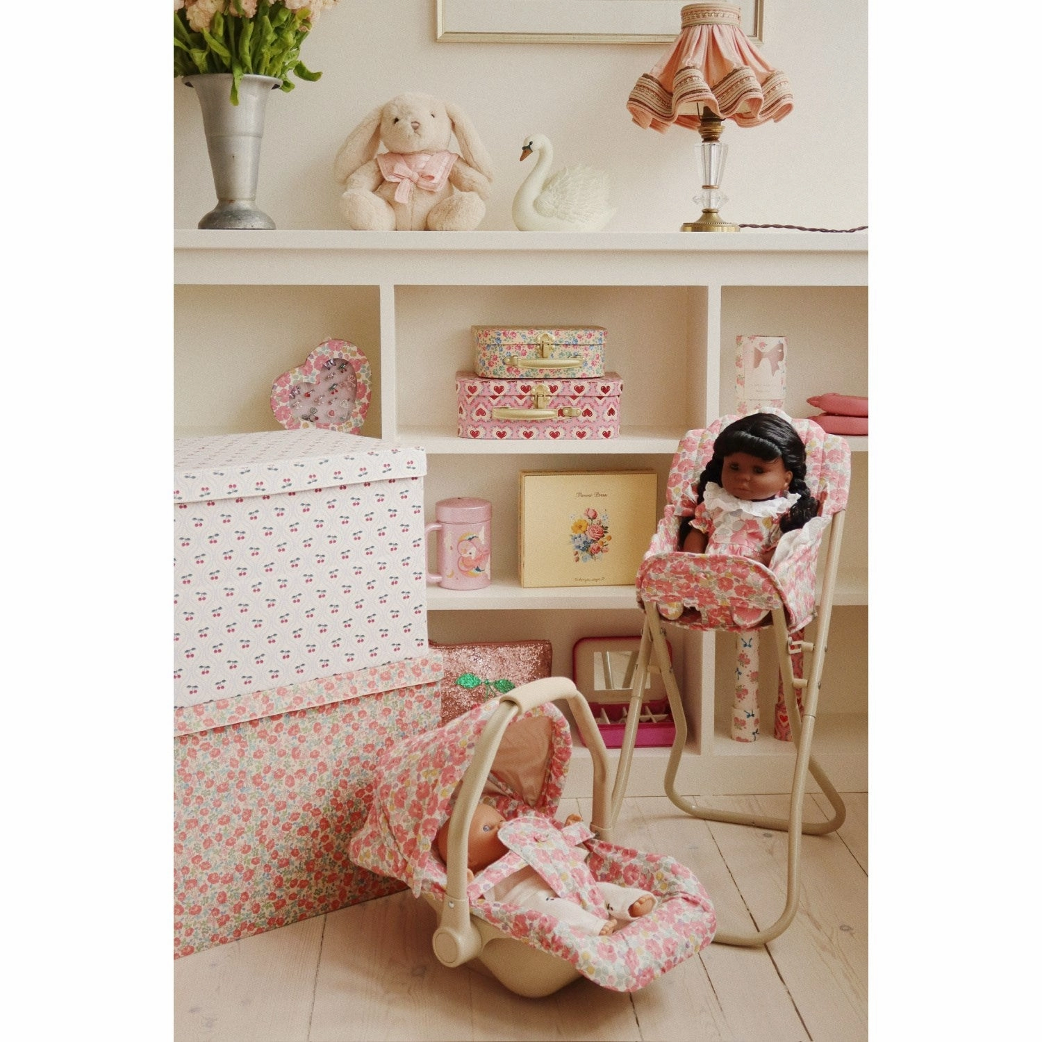 Konges Sljd Rose Anglaise Doll Car Seat