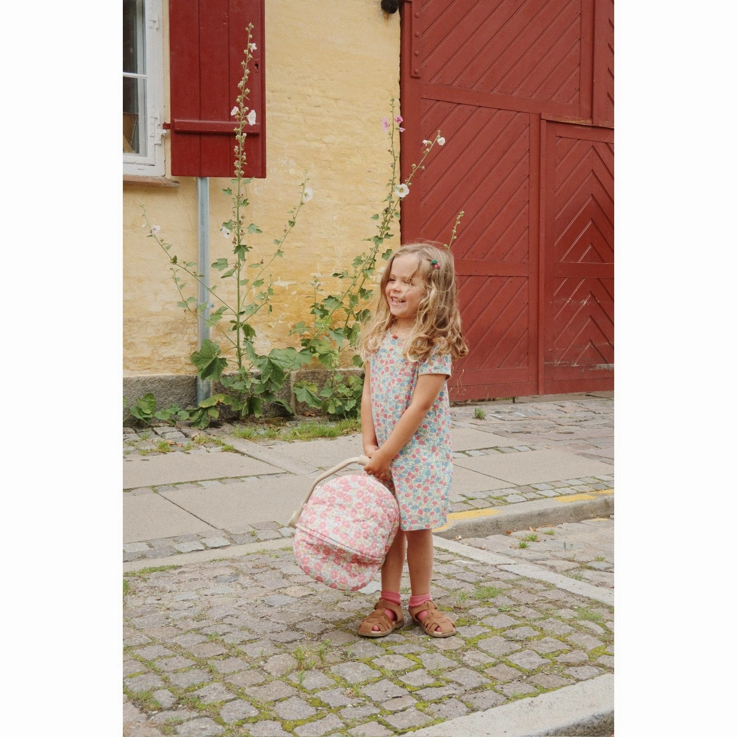 Konges Sljd Rose Anglaise Doll Car Seat
