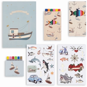 Konges Sljd Sail Away Little Artist Set