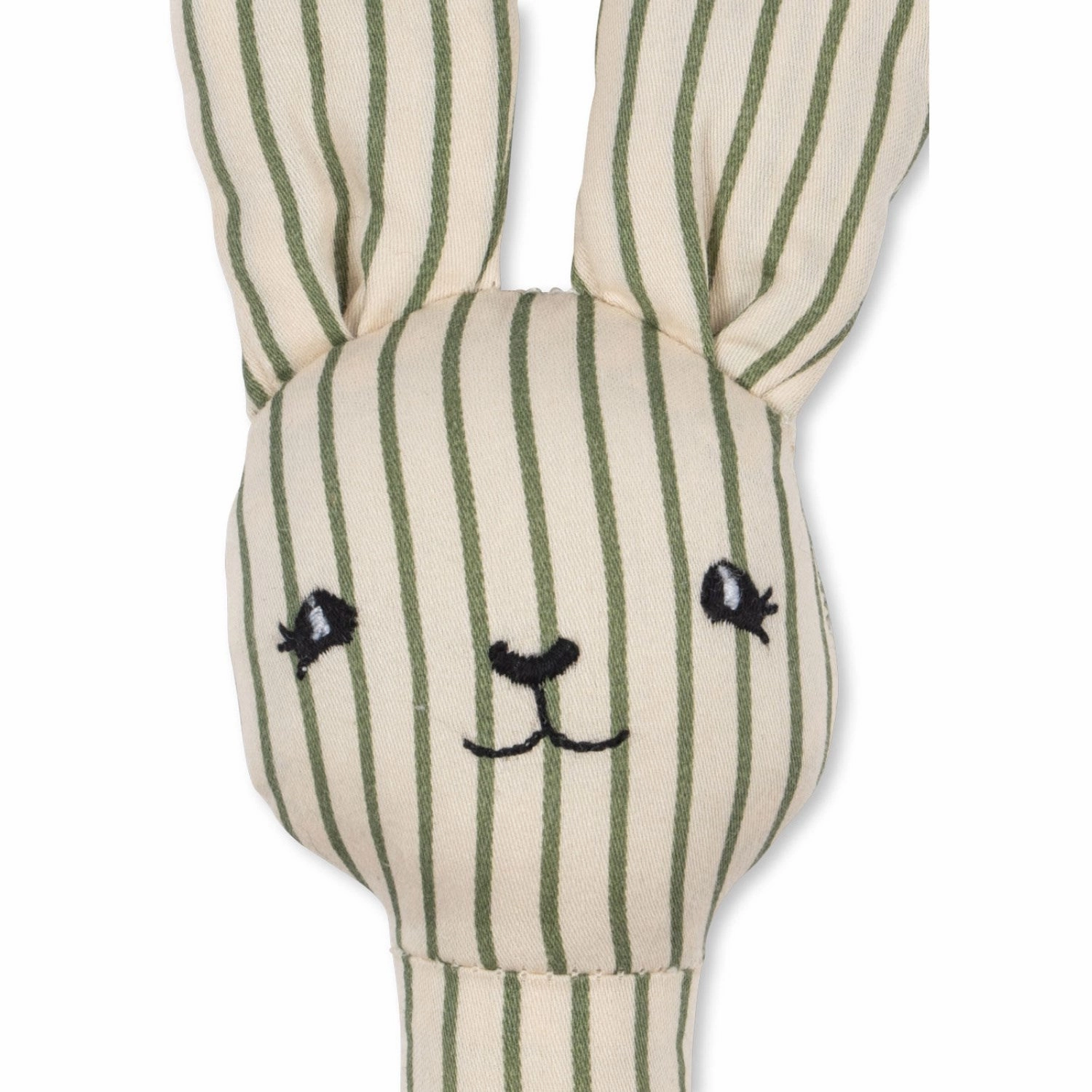 Konges Sljd Tea Stripe Bunny Hand Rattle