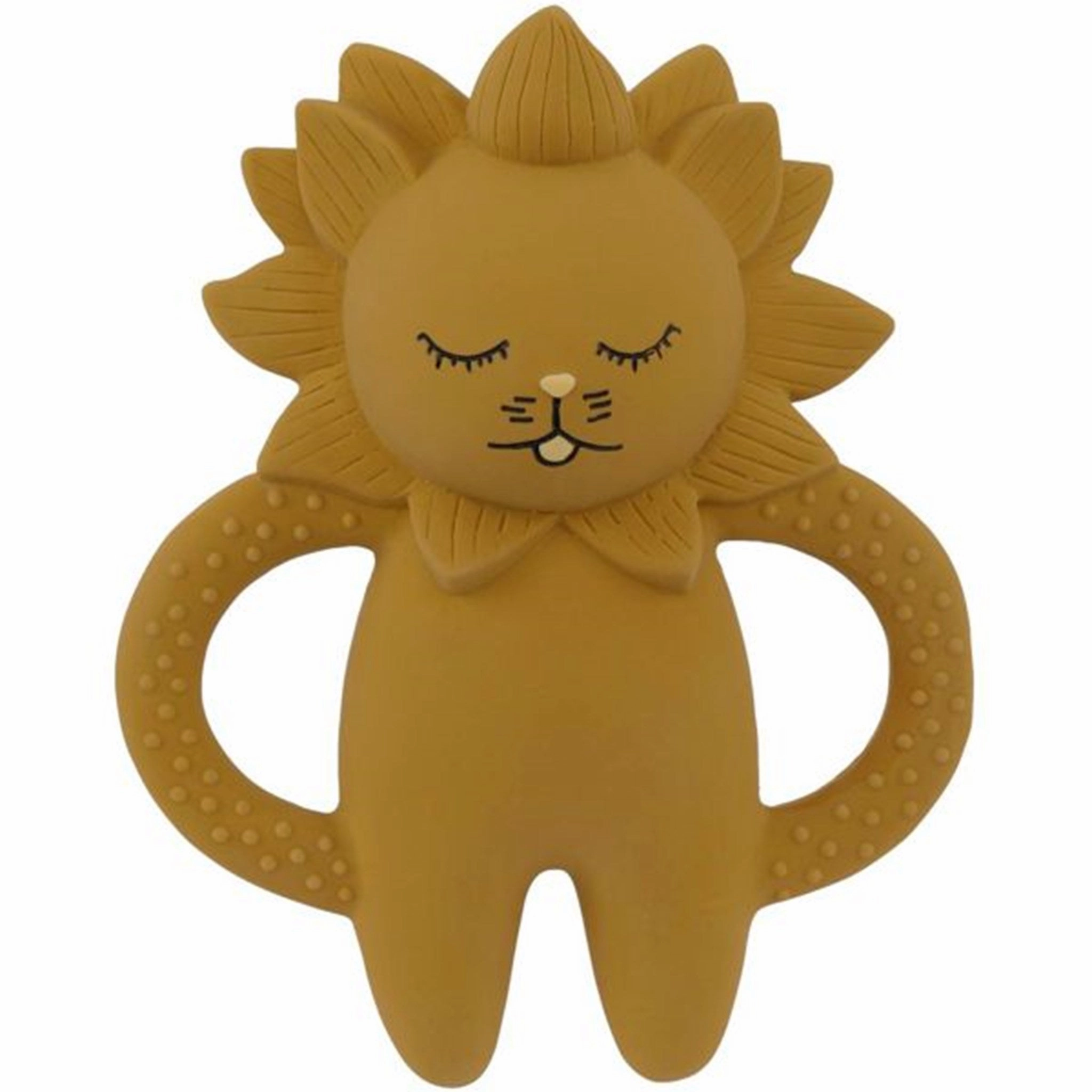 Konges Sljd Teeth Soother Lion Mustard