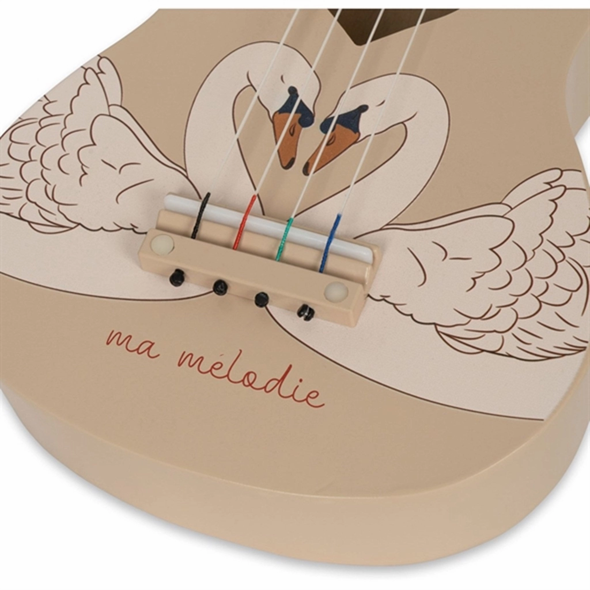 Konges Sljd Ukulele Wood Swan