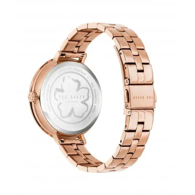 Montre pour femmes Ammy en acier inoxydable finition or rose BKPAMS215
