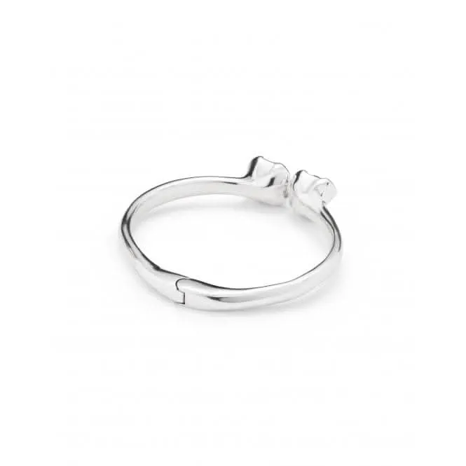 Bracelet Bangle en Cristal Facetté Bleu Argent avec Aura Charismatique pour Femmes PUL2357AZUMTL0 Unode50 Bijoux et Accessoires