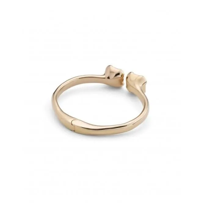 Bracelet Bangle en Cristal Facetté Rose avec Aura Dorée Charismatique pour Femmes PUL2357RSAORO0 Unode50 Bijoux et Accessoires