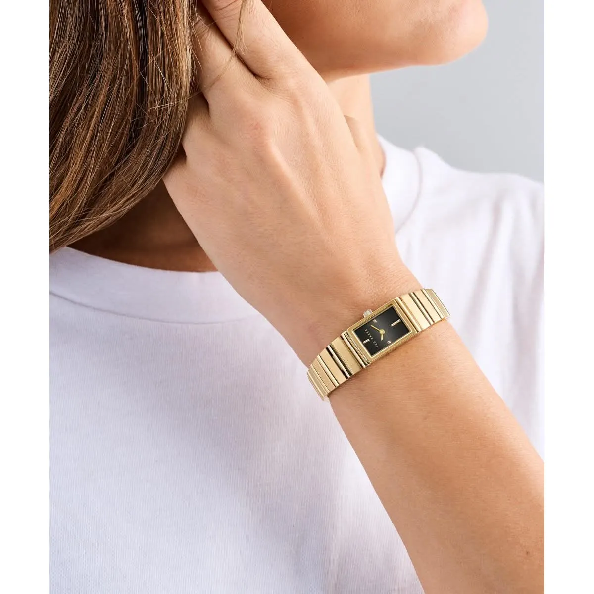 Montre Classique Chic pour Femme Noir BKPLLS503