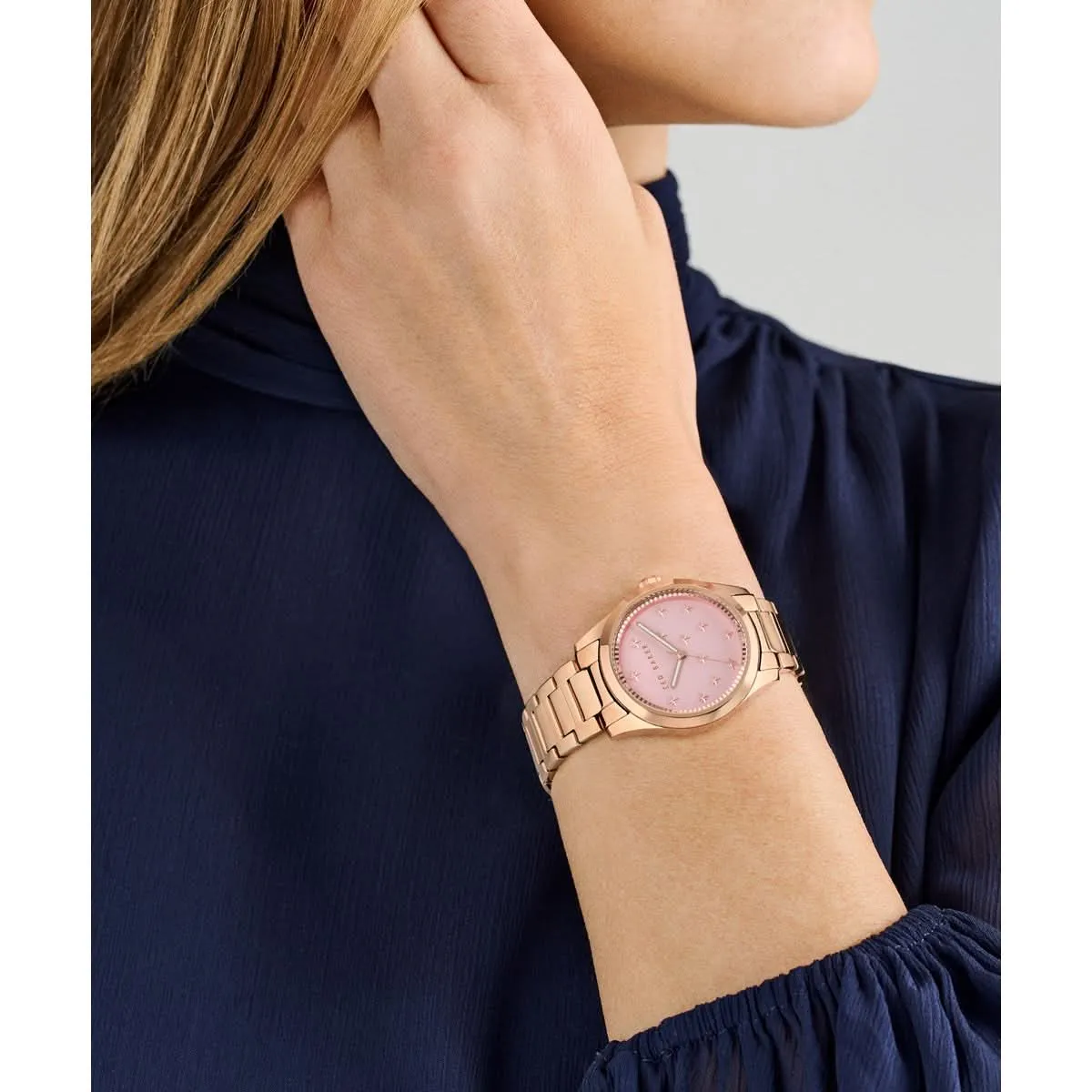 Montre Rose pour Femme BKPCLF407