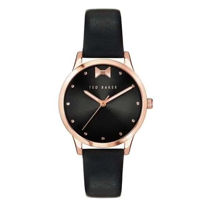 Montre Femme Fitzrovia Bow Noir Acier BKPFZS119