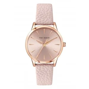 Montre pour dames Fitzrovia Charm en cuir rose BKPFZF122