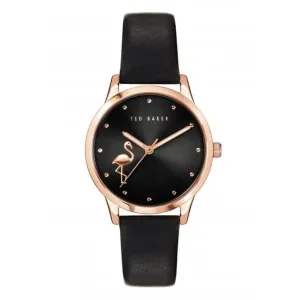 Montre Femme Fitzrovia Flamingo en Acier Inoxydable Ton Or Rose BKPFZF009