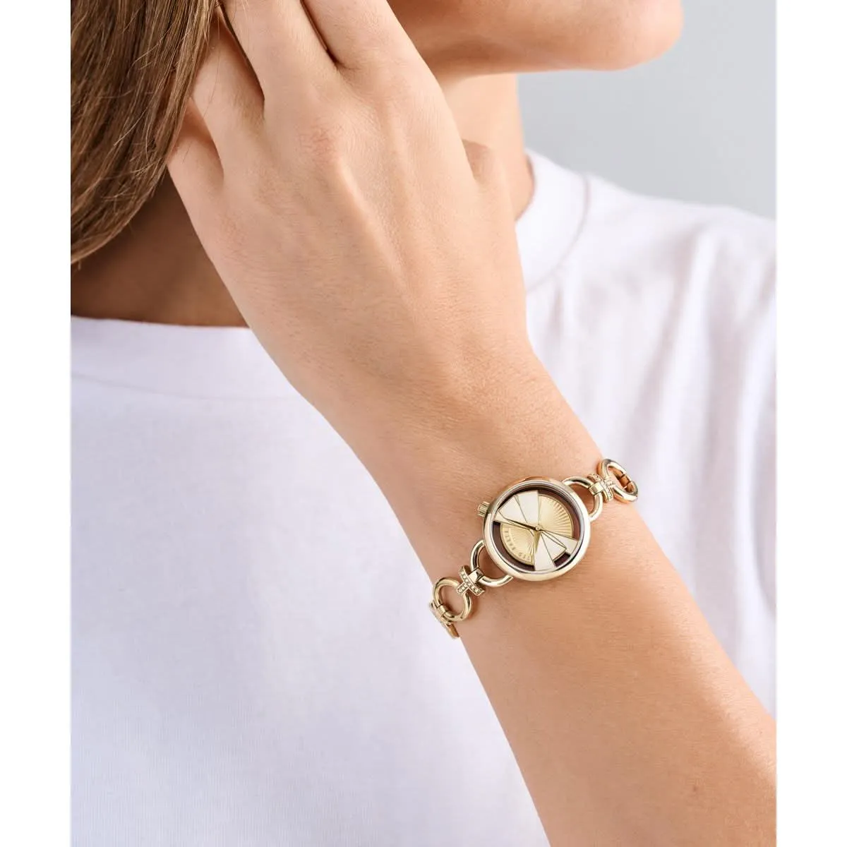 Montre Iconique pour Femmes en Ton Or BKPLIS501