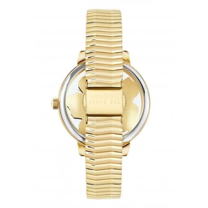Montre pour femmes Lilabel en acier inoxydable finition or BKPLIF203