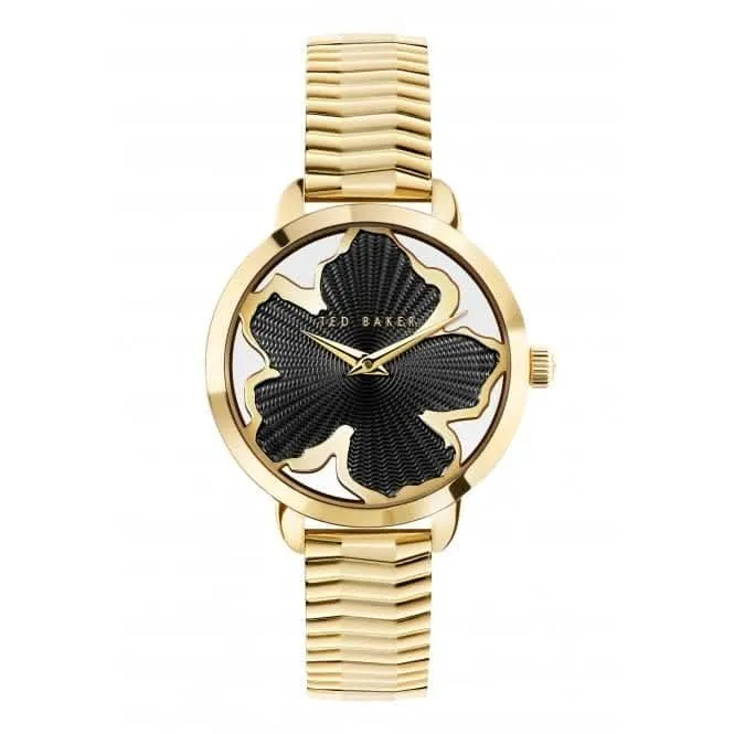 Montre pour femmes Lilabel en acier inoxydable finition or BKPLIF203