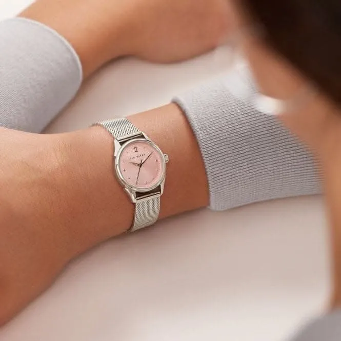 Montre pour femmes Luchiaa en acier inoxydable finition argentée BKPLUS210