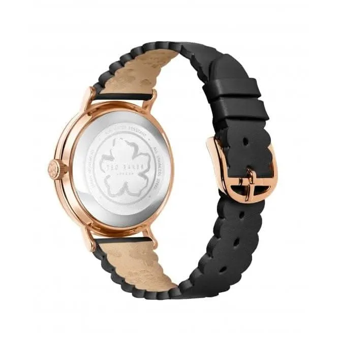 Montre pour femmes Phylipa Bloom en acier inoxydable noir BKPPHF202