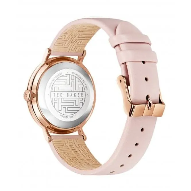 Montre pour dames Phylipa Peonia en acier inoxydable finition or rose BKPPHF008