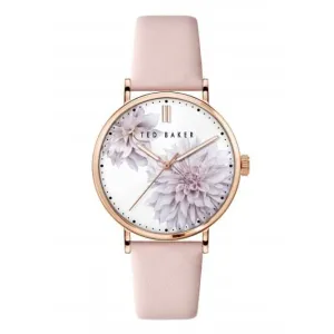 Montre pour dames Phylipa Peonia en acier inoxydable finition or rose BKPPHF008
