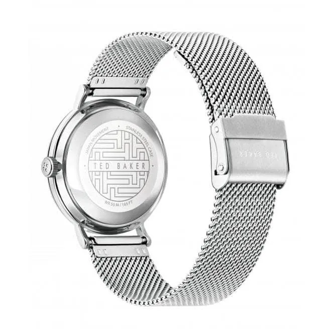 Montre pour dames Phylipa Peonia en acier inoxydable finition argentée BKPPHF009