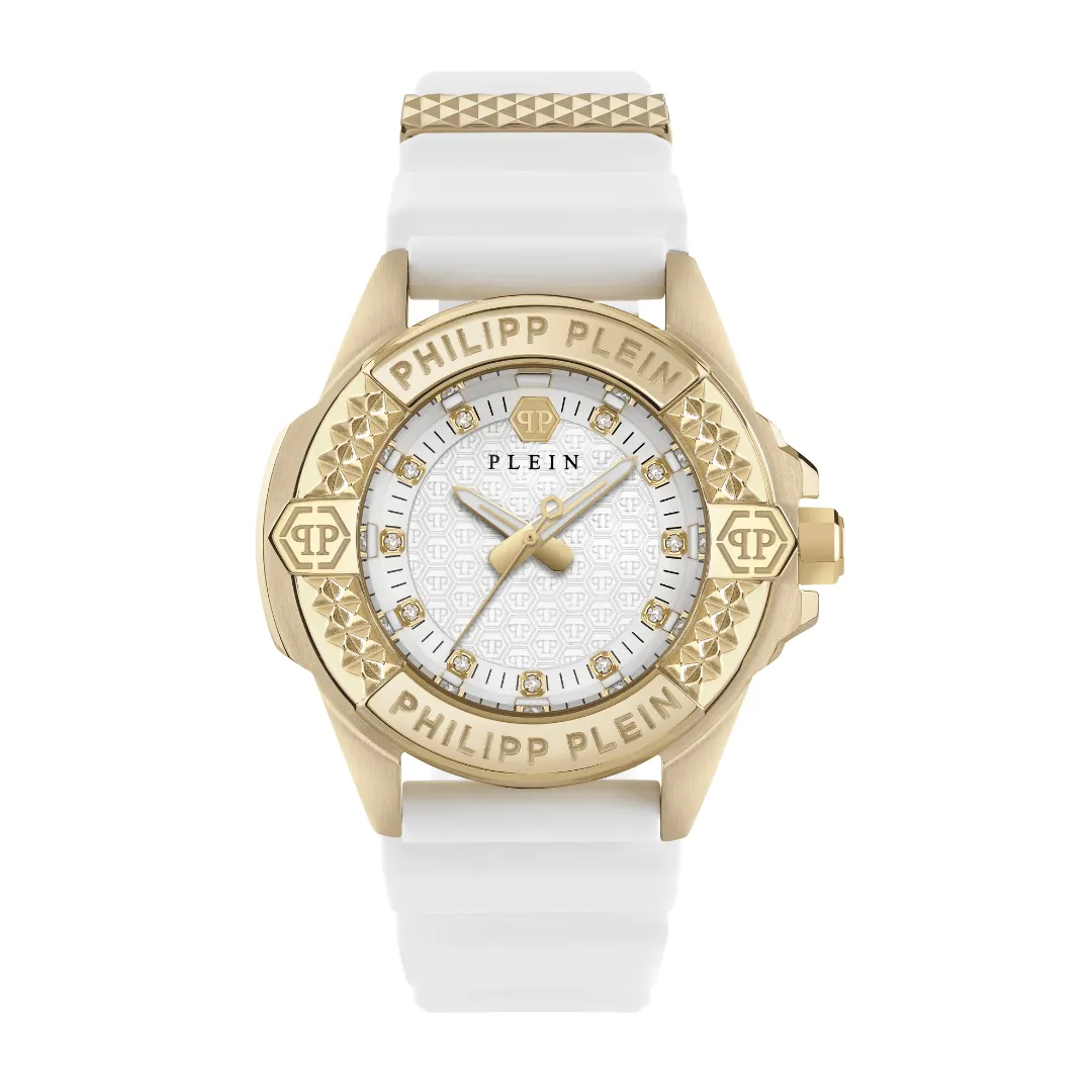 Montre Femme Plein Majesty Blanc-Argent PWOFA0125