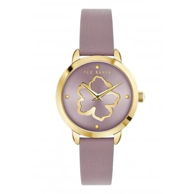 Montre en cuir violet pour femmes BKPFLS303