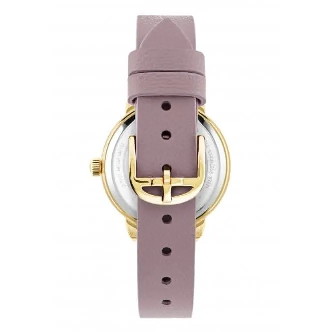 Montre en cuir violet pour femmes BKPFLS303