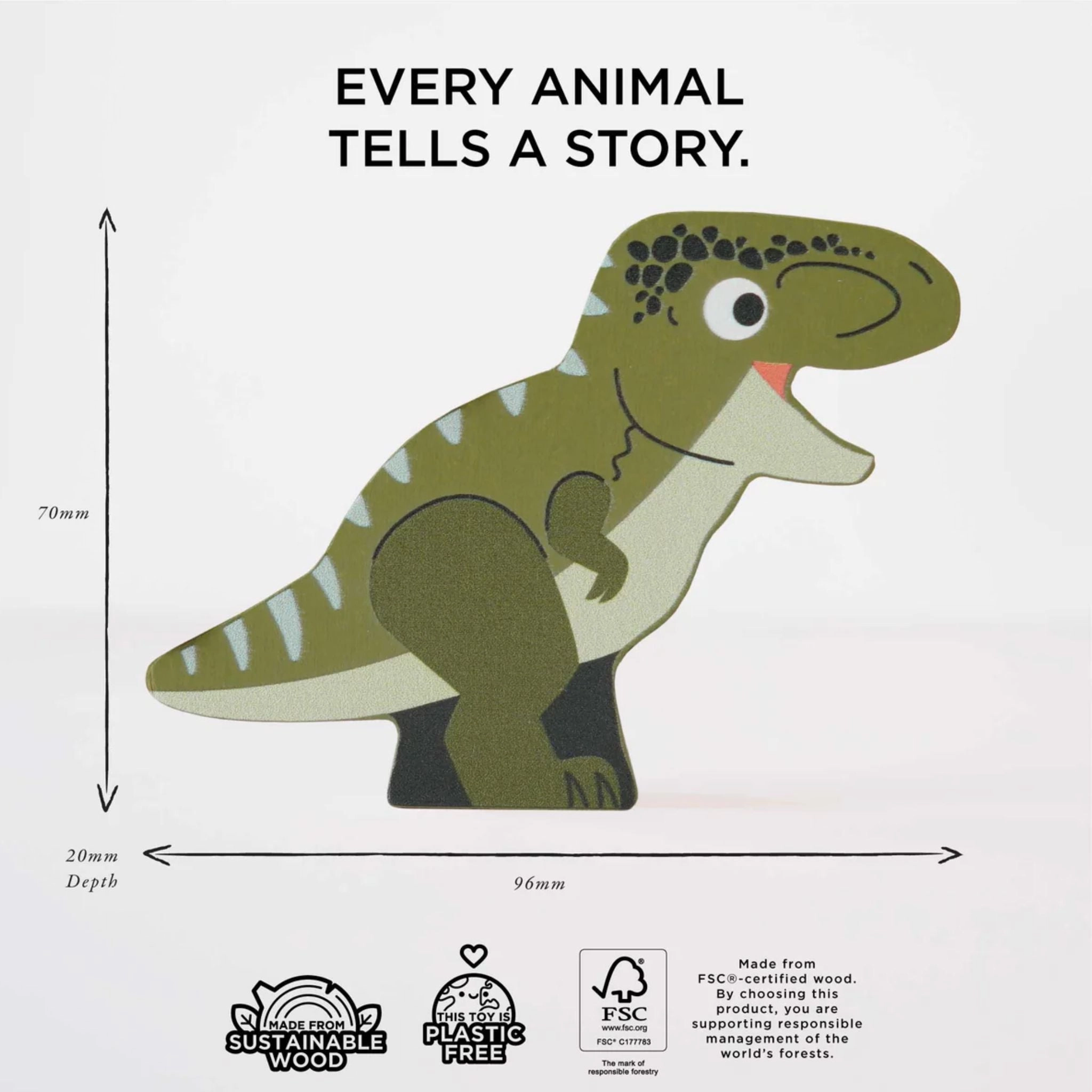 Le Toy Van Jurassic Stacking Dinosaurs