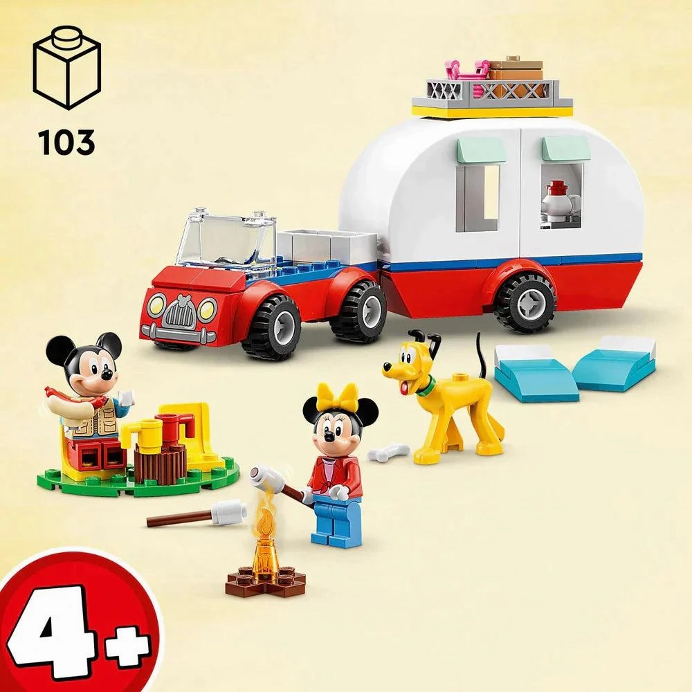 LEGO 10777 Mickey Mouse and Minnie Mouse's Camping Trip Set