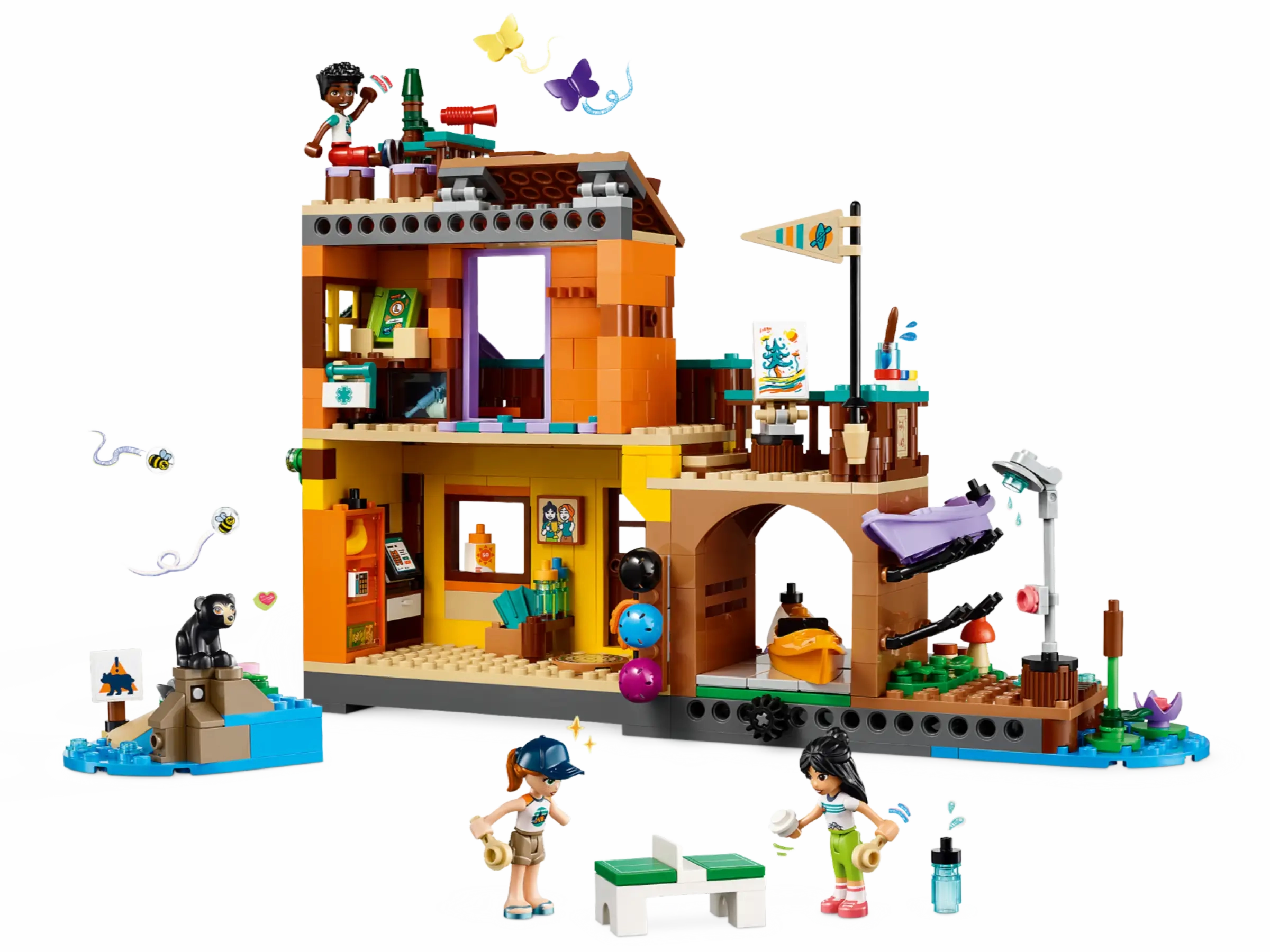 LEGO 42626 Friends Adventure Camp Water Sports Building