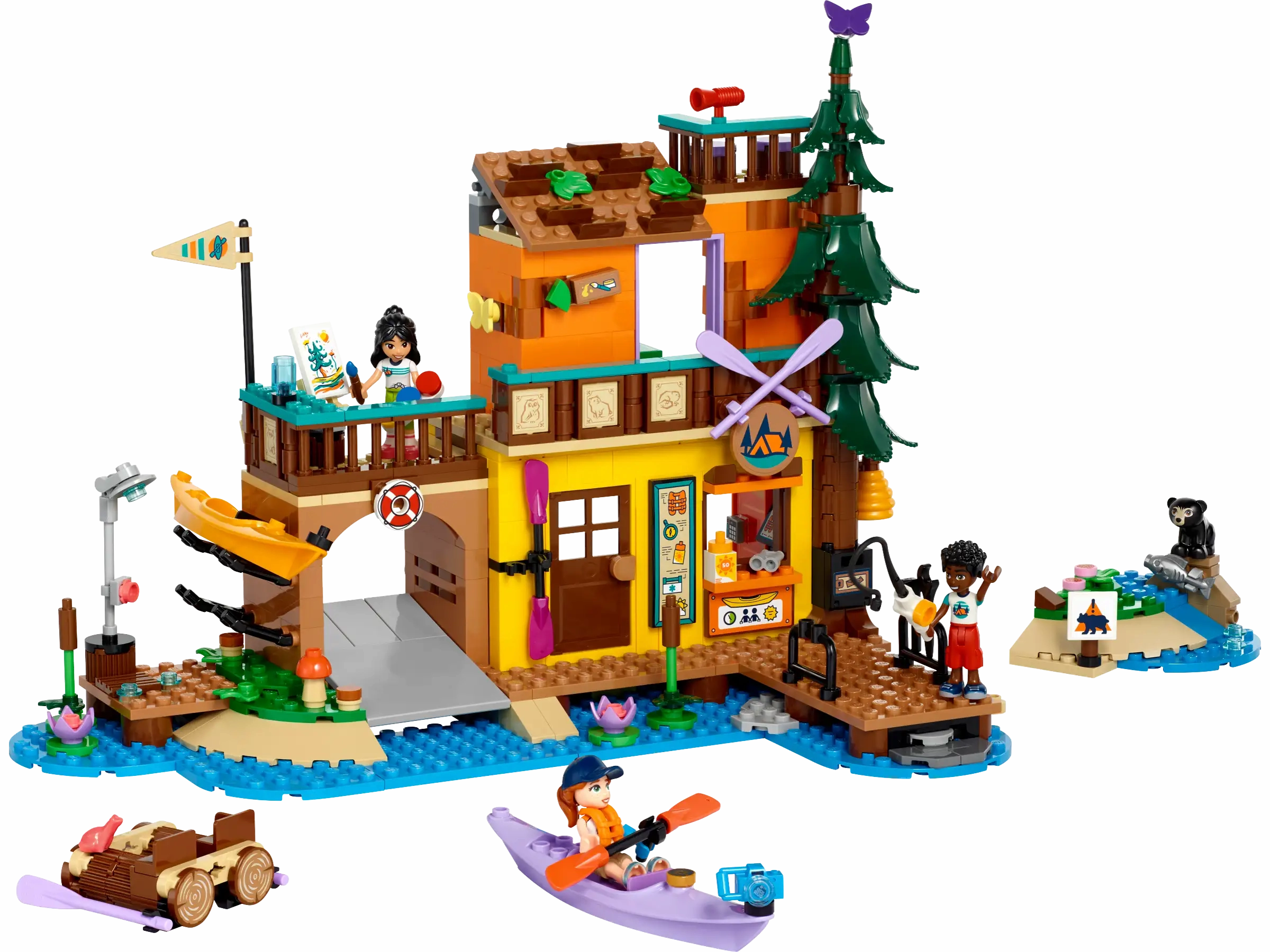 LEGO 42626 Friends Adventure Camp Water Sports Building