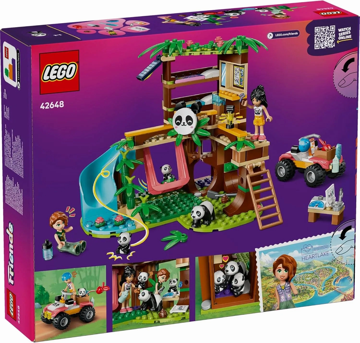LEGO 42648 Panda Sanctuary Animal Care