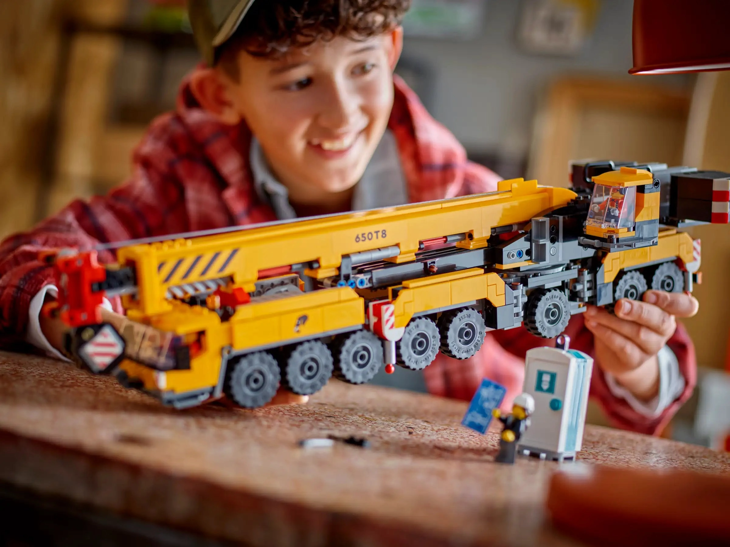 LEGO 60409 City Yellow Mobile Construction Crane
