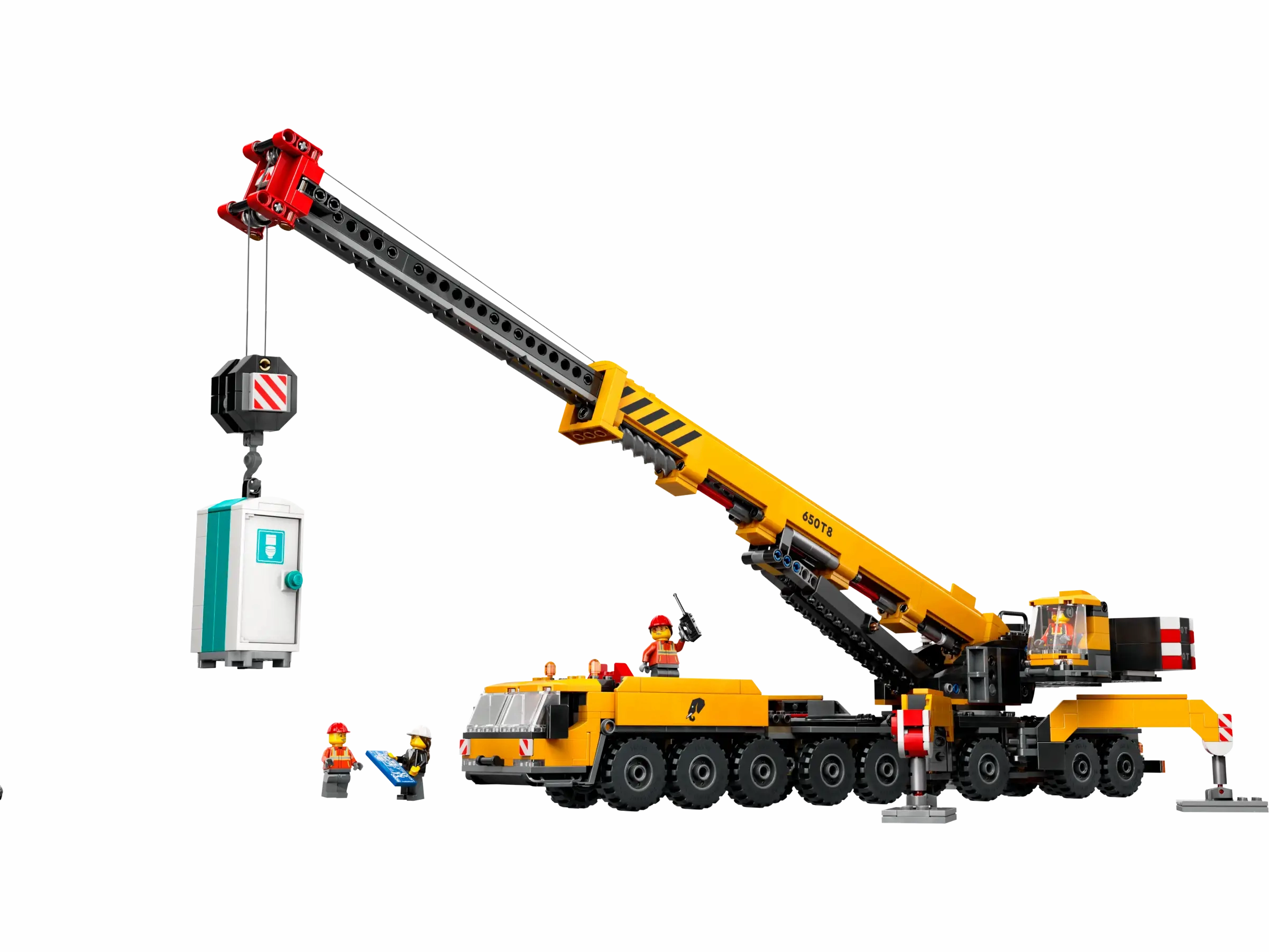LEGO 60409 City Yellow Mobile Construction Crane