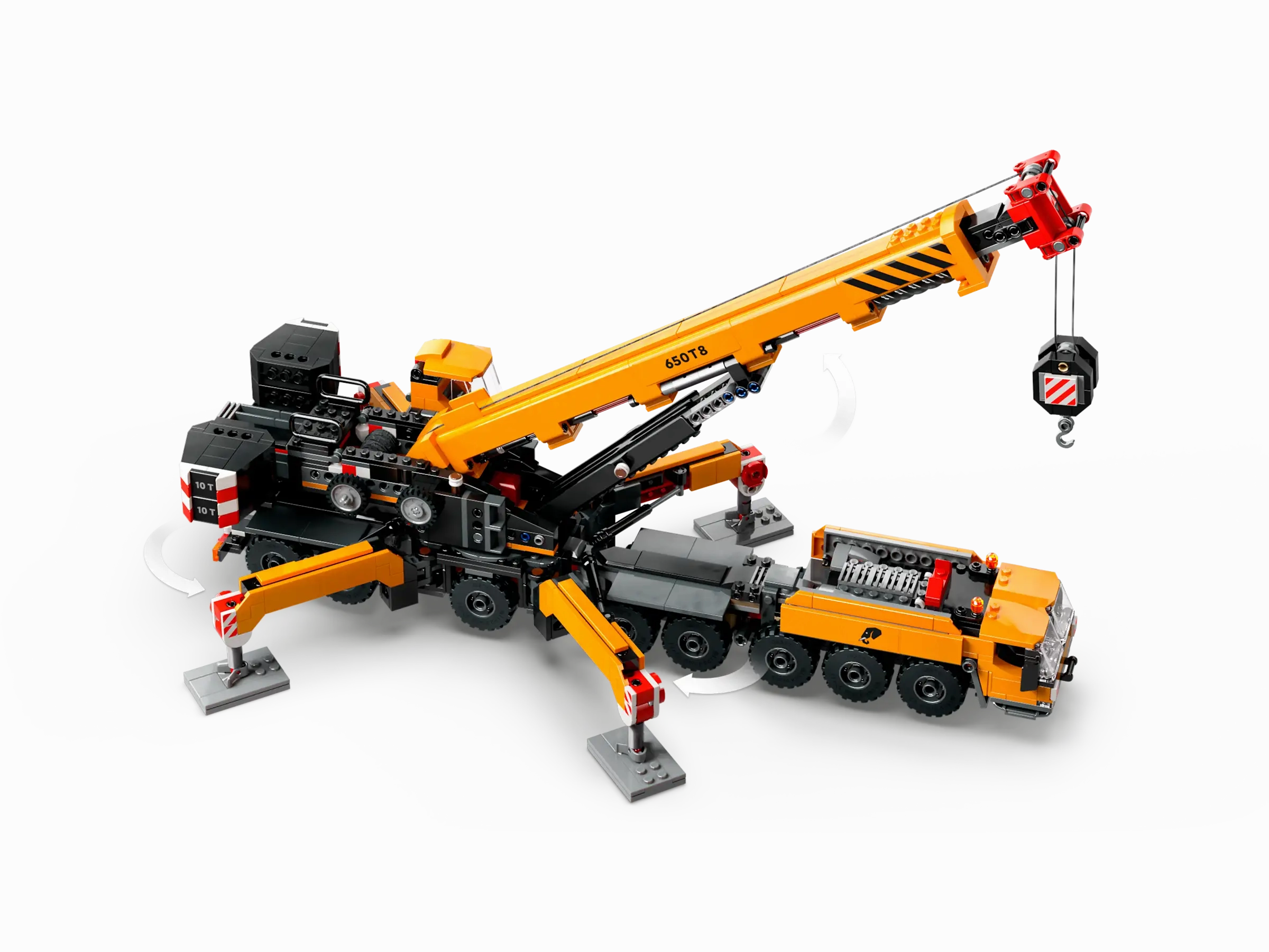 LEGO 60409 City Yellow Mobile Construction Crane