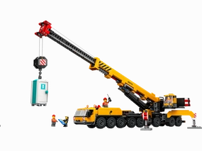LEGO 60409 City Yellow Mobile Construction Crane