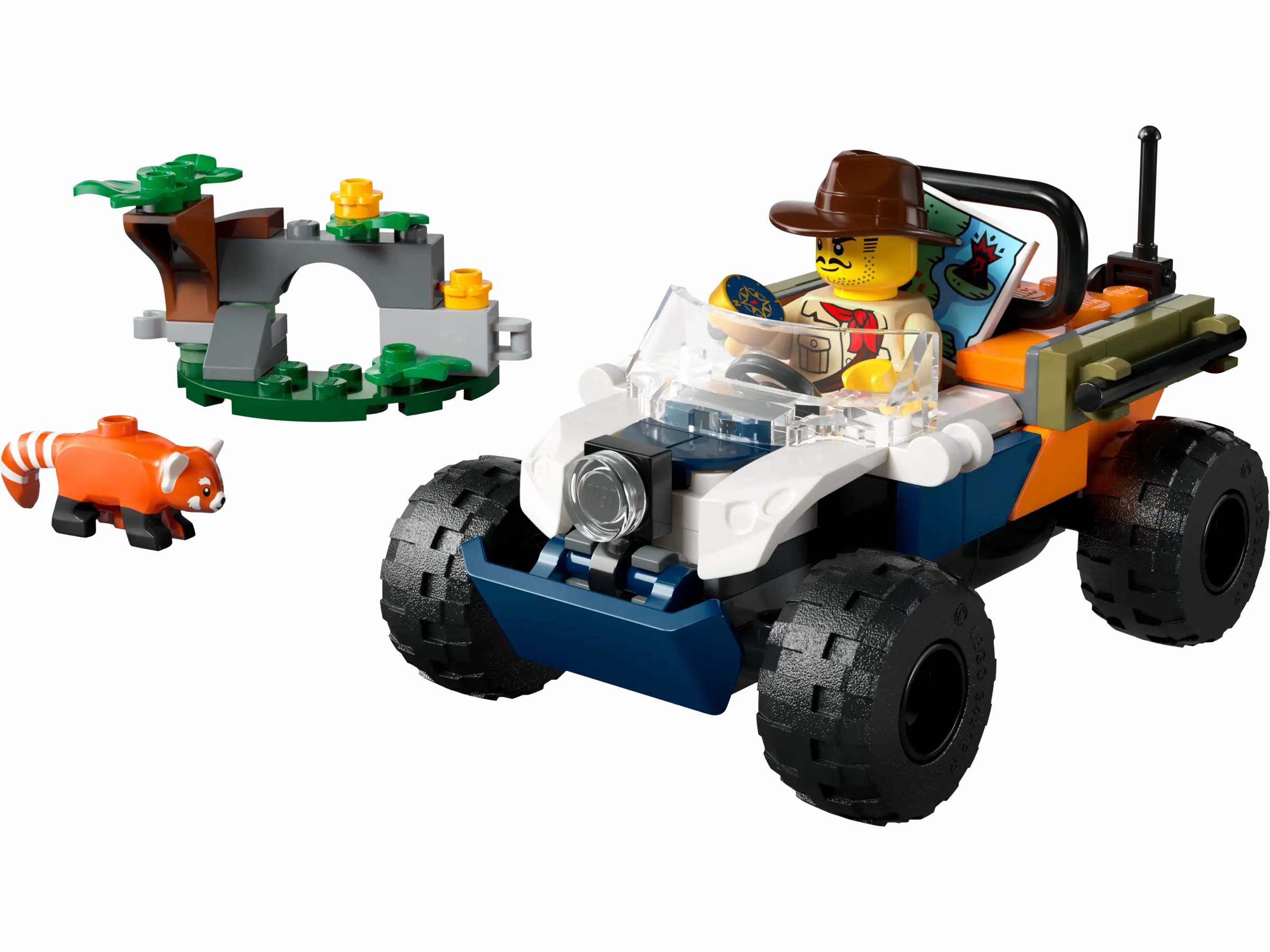 LEGO 60424 City Jungle Explorer ATV Red Panda Mission