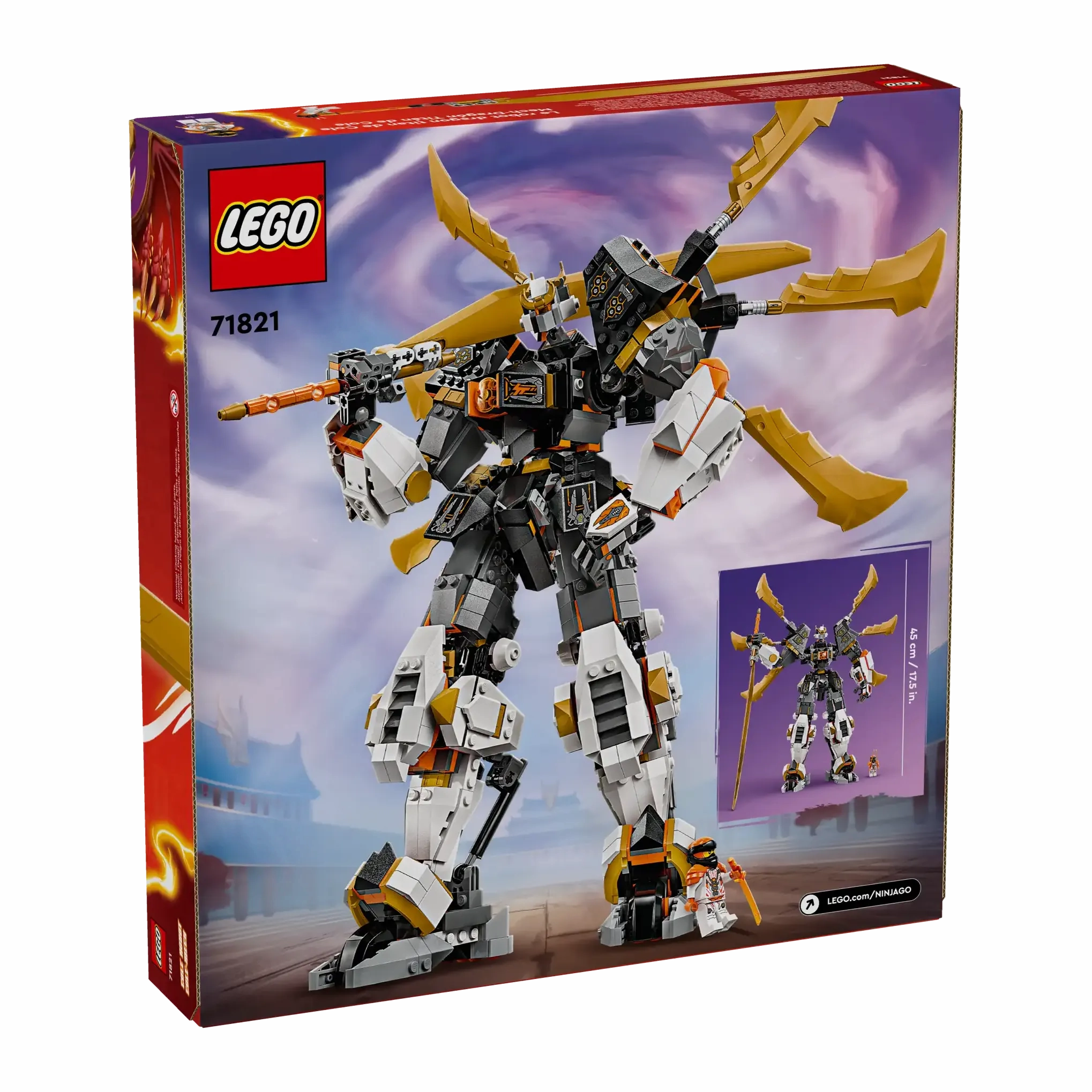 LEGO 71821 NINJAGO Cole's Titan Dragon Mech