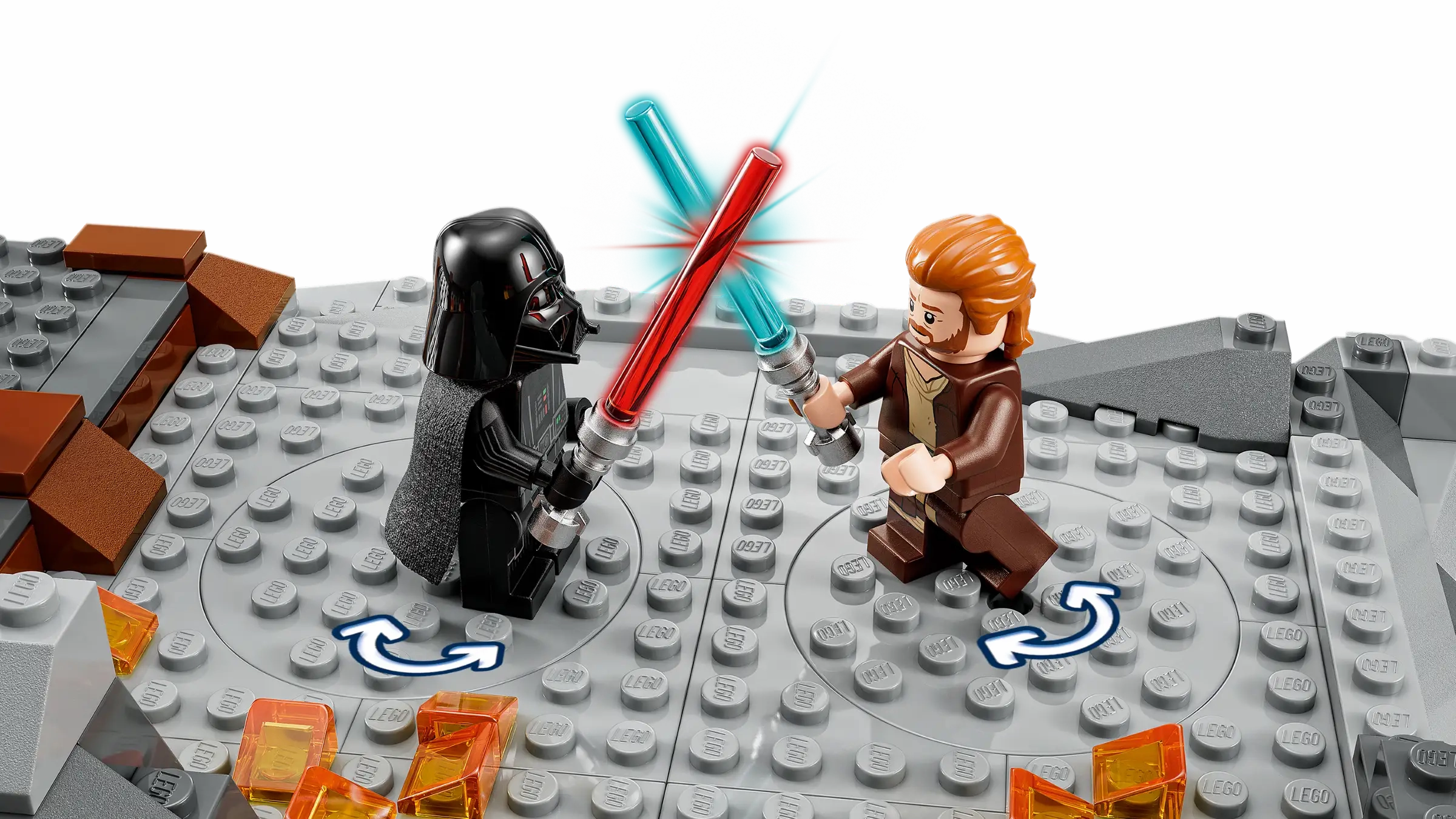 LEGO 75334 STAR WARS Obi-Wan Kenobi vs Darth Vader