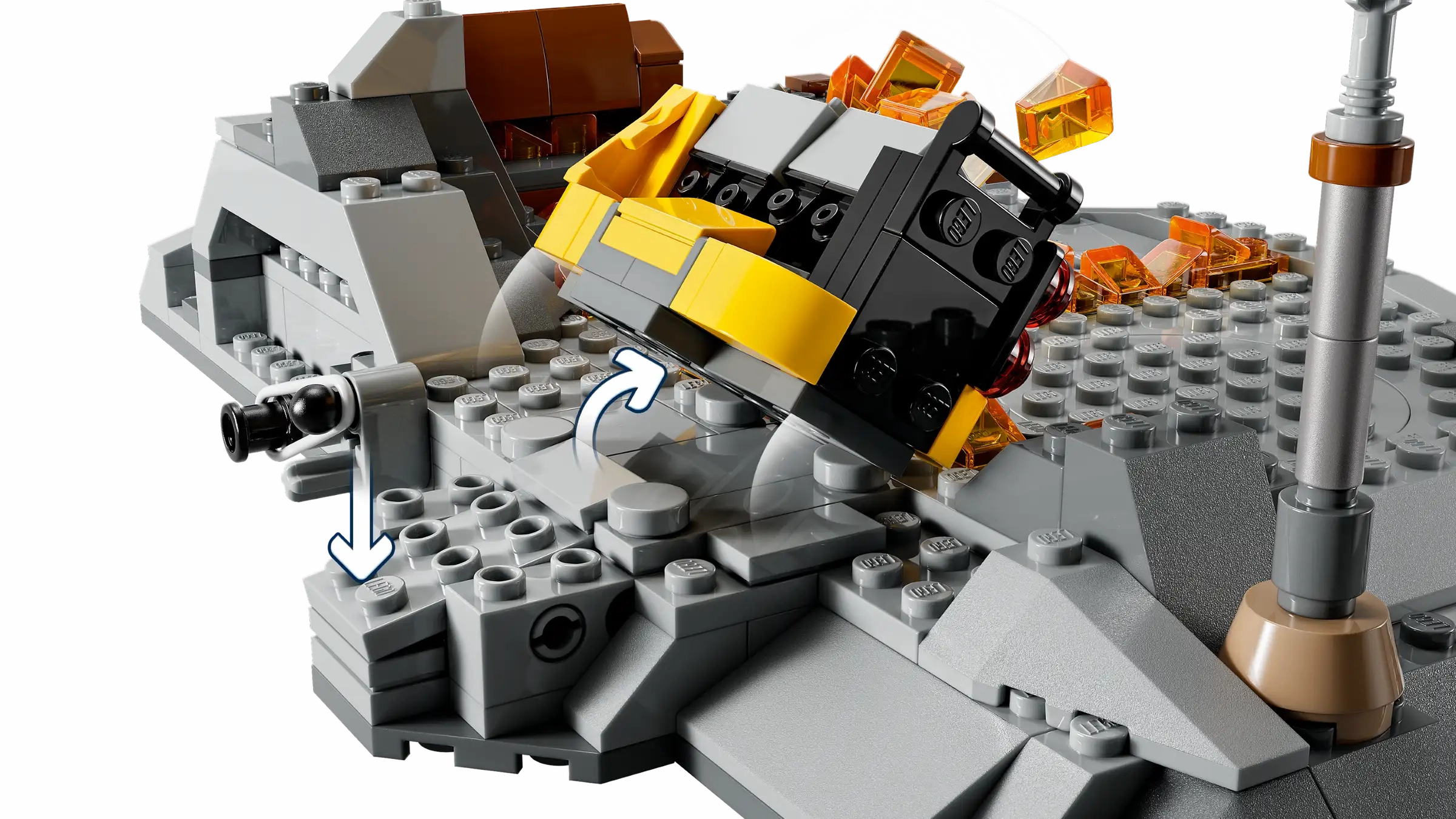 LEGO 75334 STAR WARS Obi-Wan Kenobi vs Darth Vader