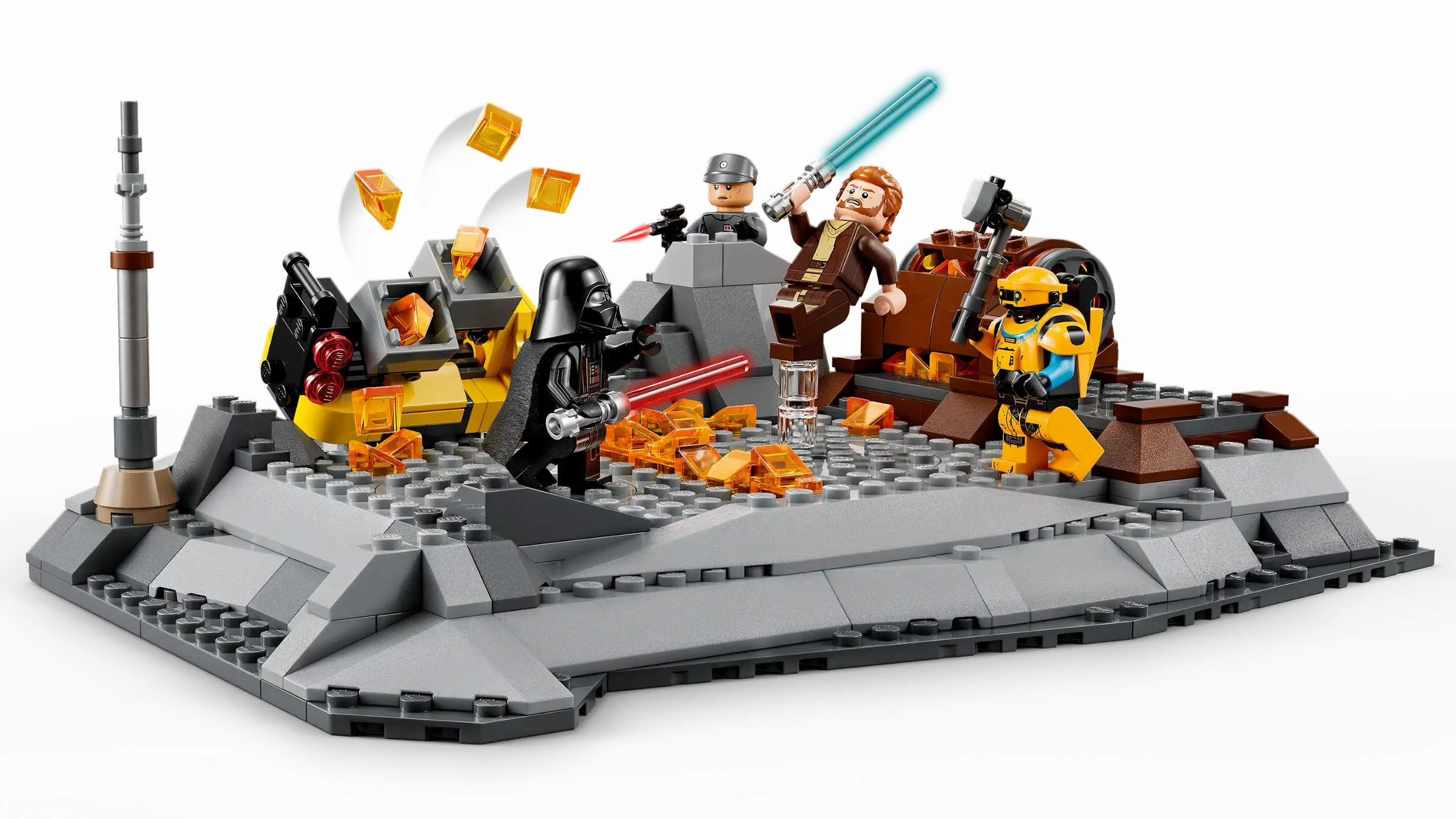LEGO 75334 STAR WARS Obi-Wan Kenobi vs Darth Vader