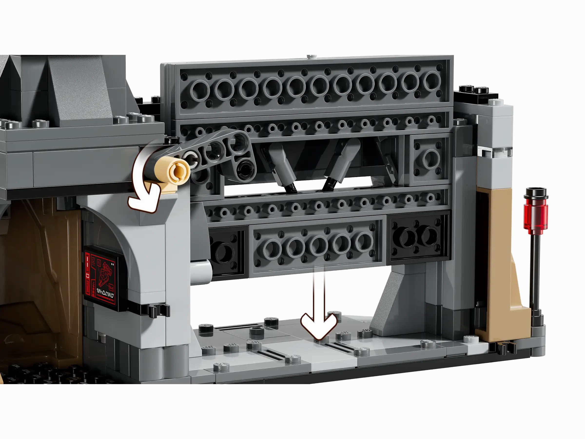 LEGO 75386 Star Wars Paz Vizsla and Moff Gideon Battle