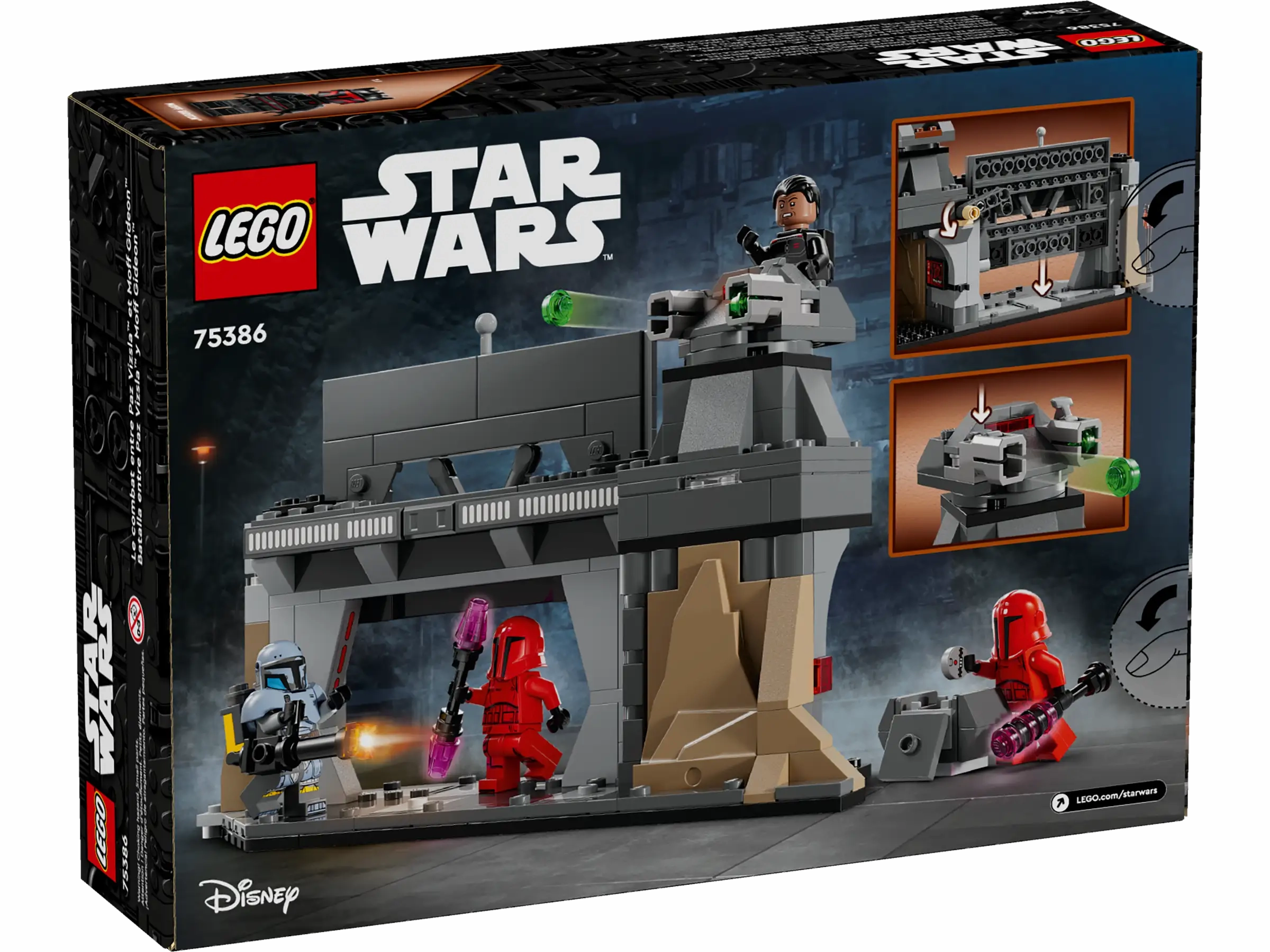 LEGO 75386 Star Wars Paz Vizsla and Moff Gideon Battle